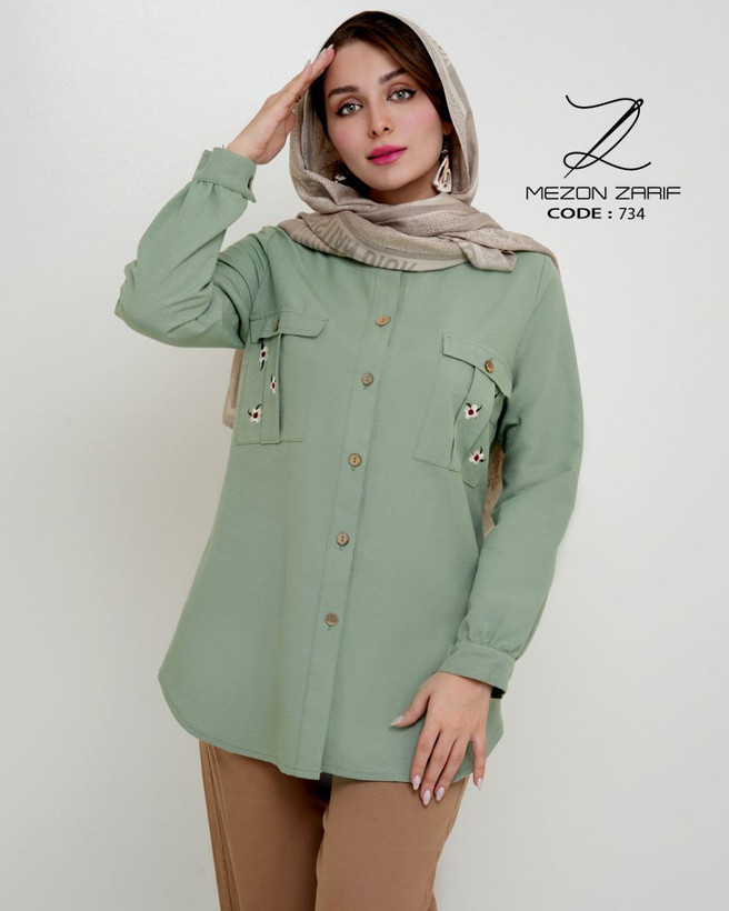 مانتو گلدوزی