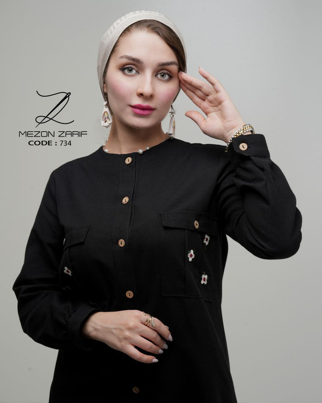 مانتو گلدوزی